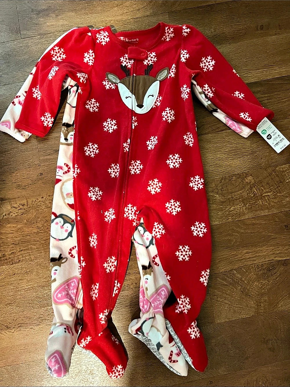 Carter's Holiday Fleece Sleep & Play 2-Pack Footed Pajamas